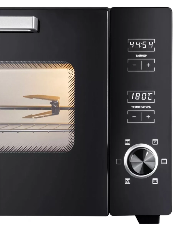 Мини-печь MIO-HY100 38л. 1800Вт черный Мини-печь MIO-HY100 38л. 1800Вт черный