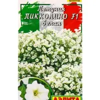 Семена цветов Петуния мини Пикколино F1 белая (драже в пробирке) С. Farao, Ц/П,5 шт. Семена цветов Петуния мини Пикколино F1 белая (драже в пробирке) С. Farao, Ц/П,5 шт.