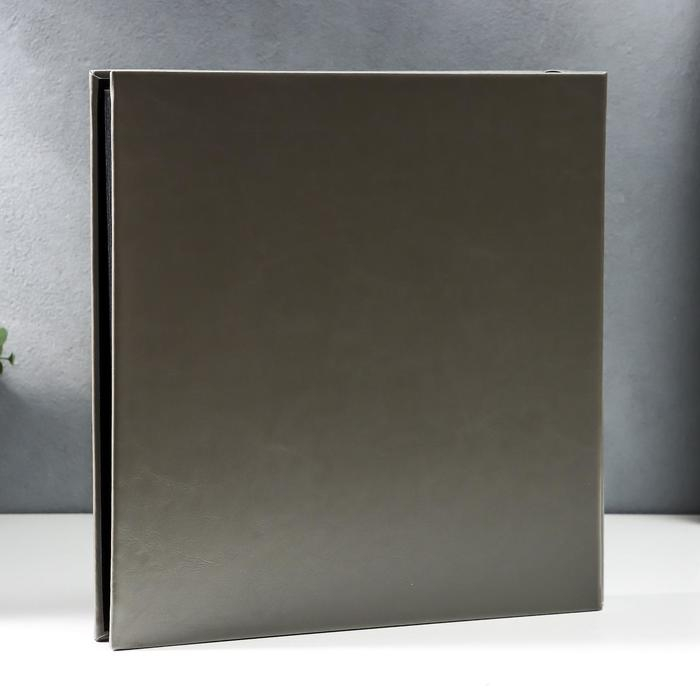 Фотоальбом на 600 фото 10х15 Фотоальбом на 600 фото 10х15 "Деревце" кожзам, серый