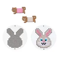 Набор для творчества. Вышивка по деревянным трафаретам "Портретная галерея"