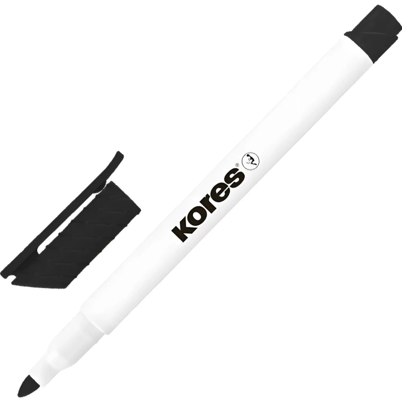 Набор маркеров для белых досок KORES 4 цв, 2 мм 22840