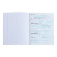 Тетрадь предметная "Неоновые истории", 48 листов в линейку, "Русский язык", обложка мелованный картон, ВД-лак, неон, блок офсет