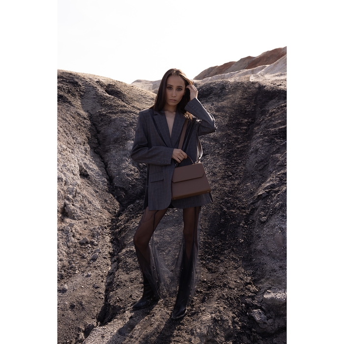 Сумка женская TEXTURA, мессенджер, средний размер, цвет коричневый Сумка женская TEXTURA, мессенджер, средний размер, цвет коричневый