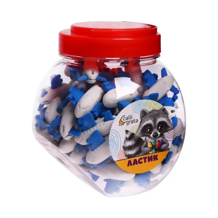 Ластик фигурный Ластик фигурный "Самолет", МИКС