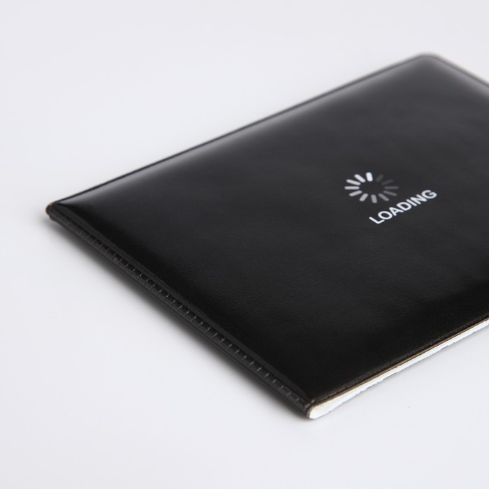 Обложка для студенческого билета, цвет чёрный Обложка для студенческого билета, цвет чёрный