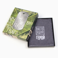 Полотенце махровое "Настоящий герой" 35х50+-5 см, 100% хлопок, 350 г/м2