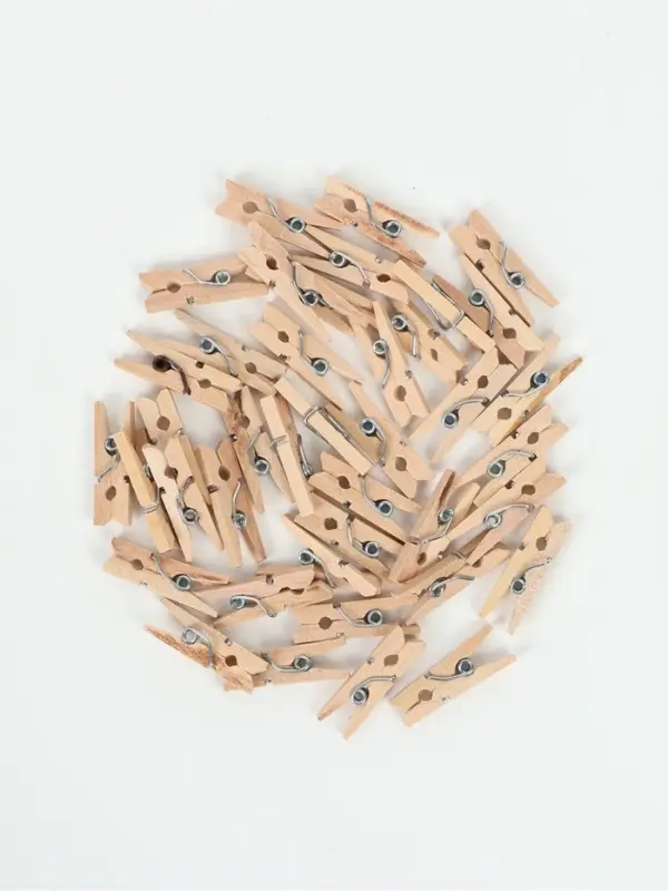 Прищепки для декора, набор 40 шт., 2.5&times;0.8 см