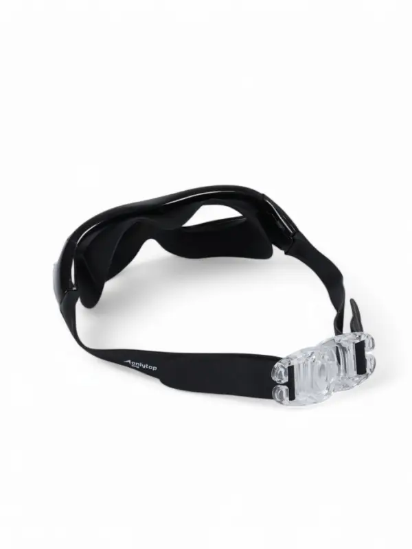 Очки для плавания ONLYTOP, беруши, цвет чёрный