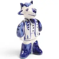 Фигурка &laquo;Козел в валенках&raquo;, 9.5&times;4.5 см, гжель