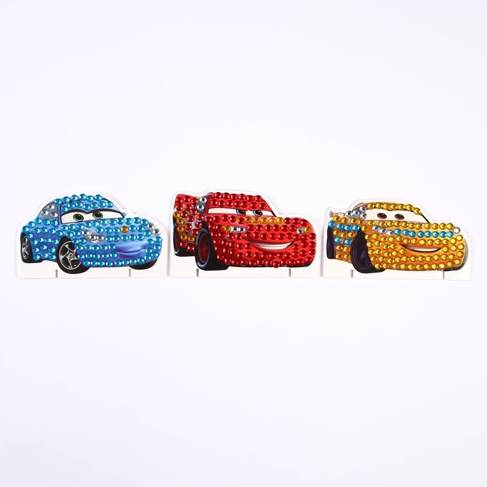 Набор для творчества &laquo;Волшебная аппликация&raquo;, Тачки