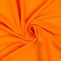 Ткань для рукоделия, плюш на трикотажной основе, оранжевый, лоскут 100&times;150 см