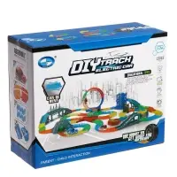 Автотрек &laquo;Магический Трек&raquo;, гибкий, светится в темноте, 132/145 детали, мёртвая петля, МИКС