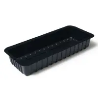Мини-парник для рассады, 40&times;16&times;13 см, 2 вставки, 8 ячеек, зелёный, Greengo