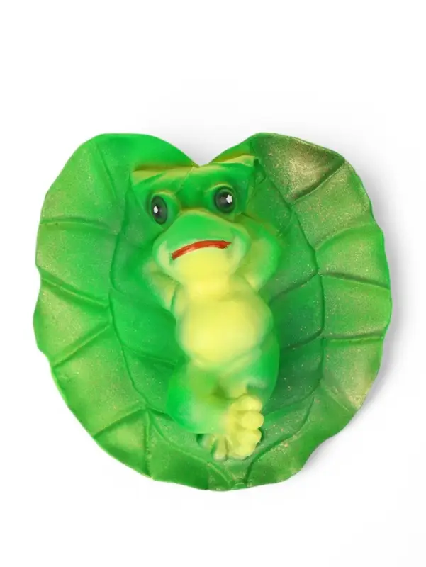 Садовая фигура из полистоуна &laquo;Лягушка на спине&raquo;, 5.5&times;13&times;13 см