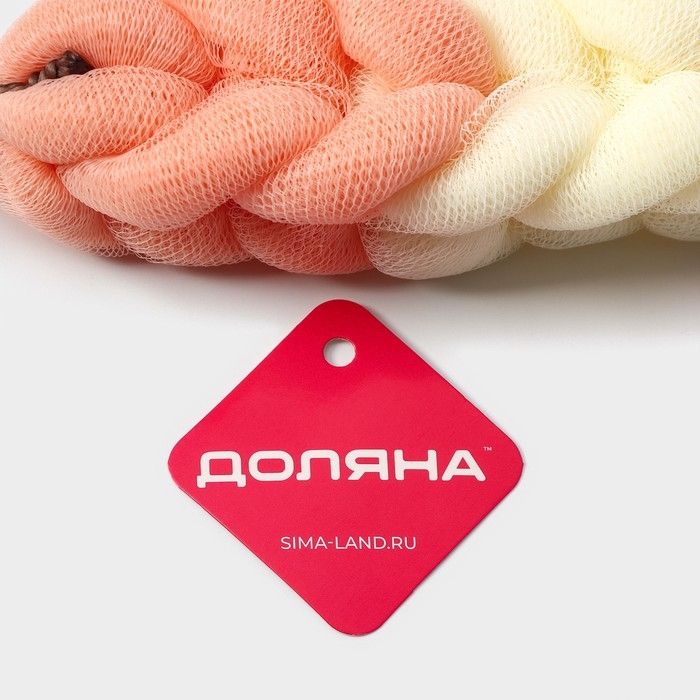 Мочалка для тела Доляна «Колосок», 90 гр Мочалка для тела Доляна «Колосок», 90 гр