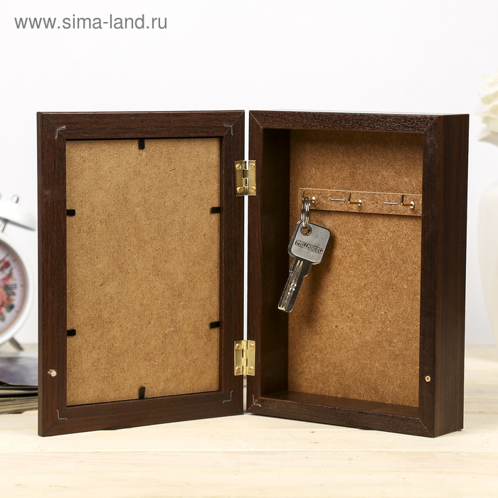 Ключница Ключница "Венеция" венге 15х21 МИКС