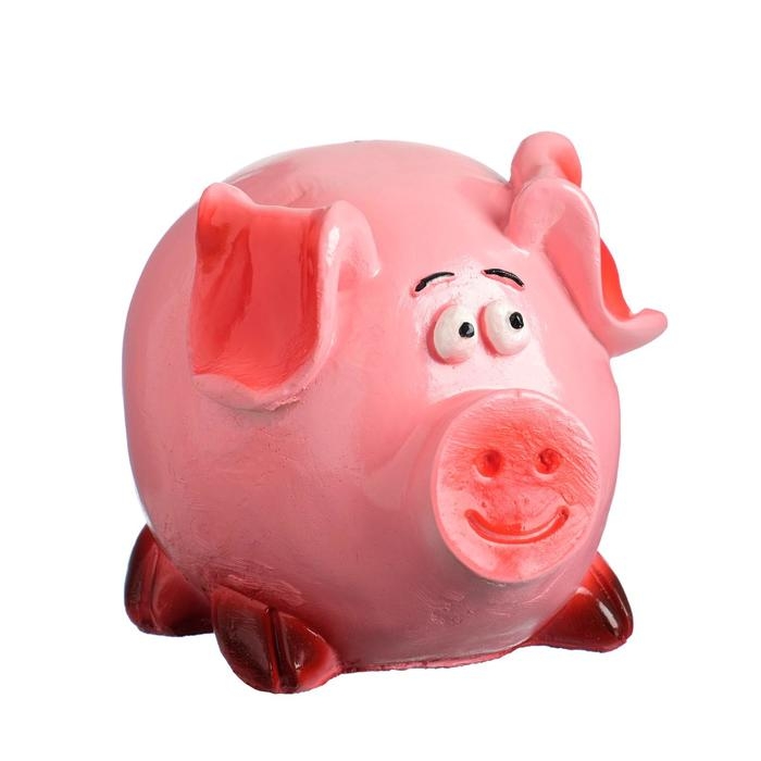 Копилка Копилка "Свинка класика" большая, 15х14см