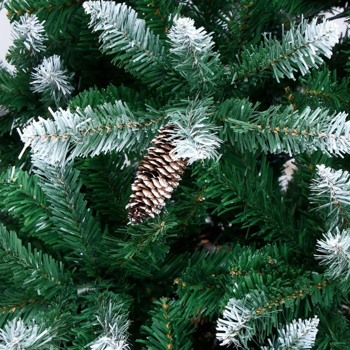 Ёлка шик иней 240 см, d нижнего яруса 125 см, 1496 веток Ёлка шик иней 240 см, d нижнего яруса 125 см, 1496 веток