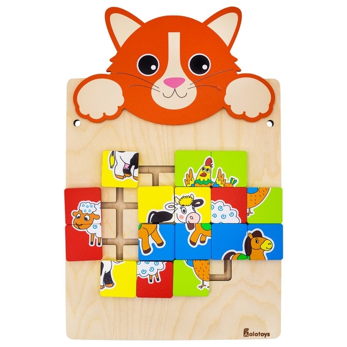 Настенная бизидоска «Котик» Настенная бизидоска «Котик»