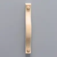 Ручка дверная из осины узкая,ширина 25мм