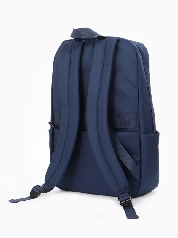 Рюкзак школьный, 1 отделение, 5 наружных карманов, однотонный, 28&times;9.5&times;42 см, синий