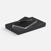 Набор Petrus, черный с серебром