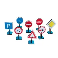 Парковка "Трамплин", дорожные знаки (8 шт.) в компл. 70*37*31 ХД-008