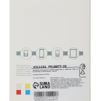 Внешний аккумулятор Luazon PB-17, 4000 мАч, USB, 1 А, индикатор, тонкий корпус, металл, чёрный