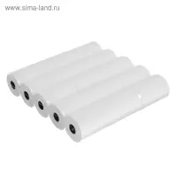Чековая лента термо 57 мм × 22.5 м, 57×12×22.5, 48 г/м²