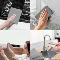 Салфетки для уборки Future Alp Multilayer, 2 шт., микрофибра, ПВА, 30&times;30 см, серые