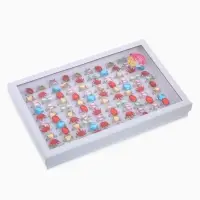 Кольцо &laquo;Выбражулька. Радости&raquo;, форма МИКС, цвет МИКС в серебре, безразмерное