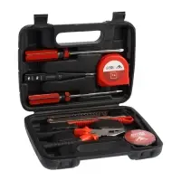 Набор инструментов в кейсе ЛОМ &laquo;23 ФЕВРАЛЯ&raquo;, в подарочной упаковке, 7 предметов