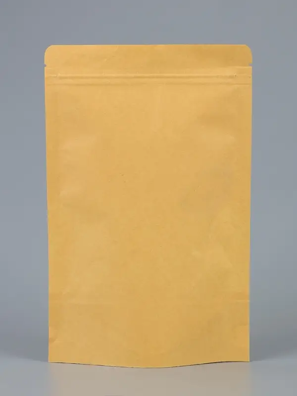 Пакет Zip - lock Крафт с прямоугольным окном 14&times;22 см