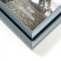 Фоторамка пластик 15х20 см "Остин" серый графит 23,5х18,5х1,5 см