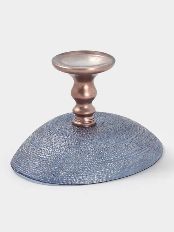 Блюдо сервировочное Inspiration, d=22 см, на ножке, стекло, фиолетовое