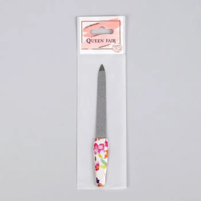 Пилка металлическая для ногтей, 12 см, МИКС