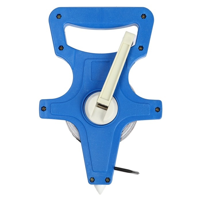 Рулетка геодезическая ТУНДРА, фиберглассовая лента, 20 м Рулетка геодезическая ТУНДРА, фиберглассовая лента, 20 м