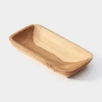 Блюдо, 20&times;10&times;3 см, тиковое дерево