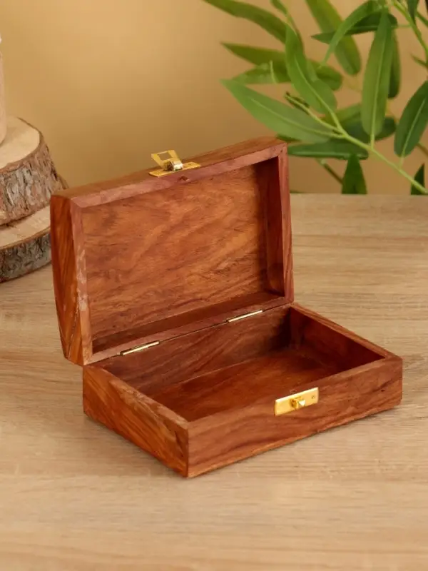 Шкатулка &laquo;Дельфины&raquo;, 15.5&times;10.5&times;5.5 см, дерево шишам, латунь