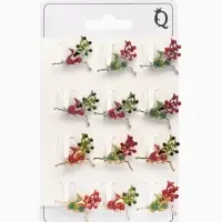 Брошь новогодняя &laquo;Олень деда мороза&raquo;, МИКС