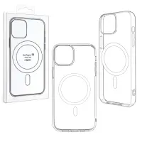 Чехол iPh 14 Clear Case (MagSafe) TPU+PC