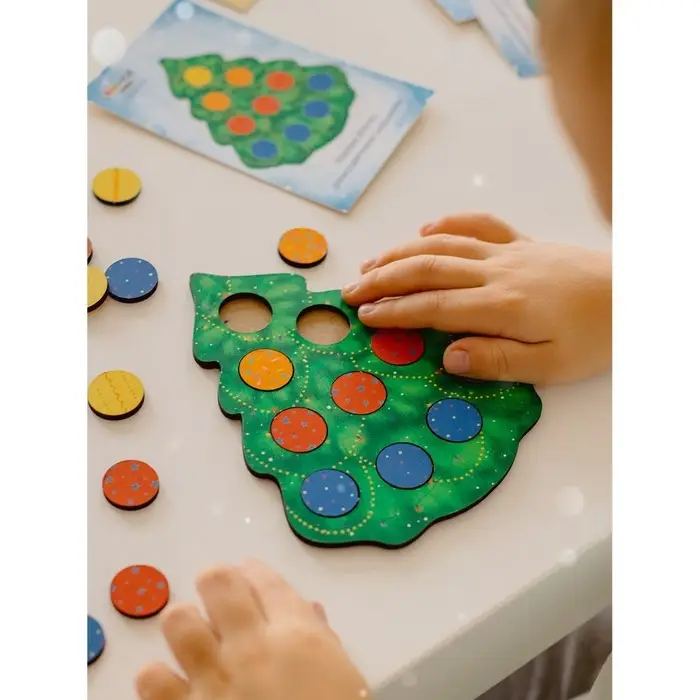 Сортер «Ёлочка нарядная с карточками» Сортер «Ёлочка нарядная с карточками»