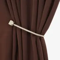 Подхват для штор &laquo;Камушки&raquo;, d=3&times;46 см, пепельно-бежевый, серый