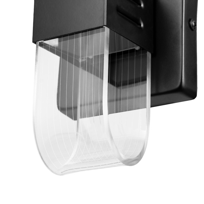 Бра 2508/1 LED 6Вт 4000К черный 7х20 см