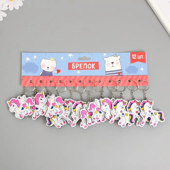 Брелок EVA Брелок EVA "Маленький единорожек" МИКС 6,5х5,5 см