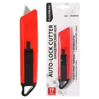 Нож универсальный трапециевидный, Calligrata TOP, 19 мм, пластик