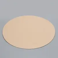 Подложка кондитерская, золотая 30 см - Набор 5 шт