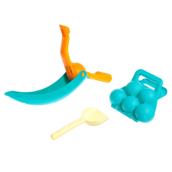 Игровой набор «Играем в снежки», 3 предмета, цвета МИКС Игровой набор «Играем в снежки», 3 предмета, цвета МИКС