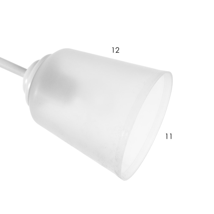 Люстра Люстра "Онлайн" (цилиндр) 3х15Вт Е27 МОДЕЛЬ: BR 00200 белый/прозрачный