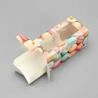 Коробка для макарун, кондитерская упаковка &laquo;Макаруны&raquo;,12 х5.5 х 5.5 см